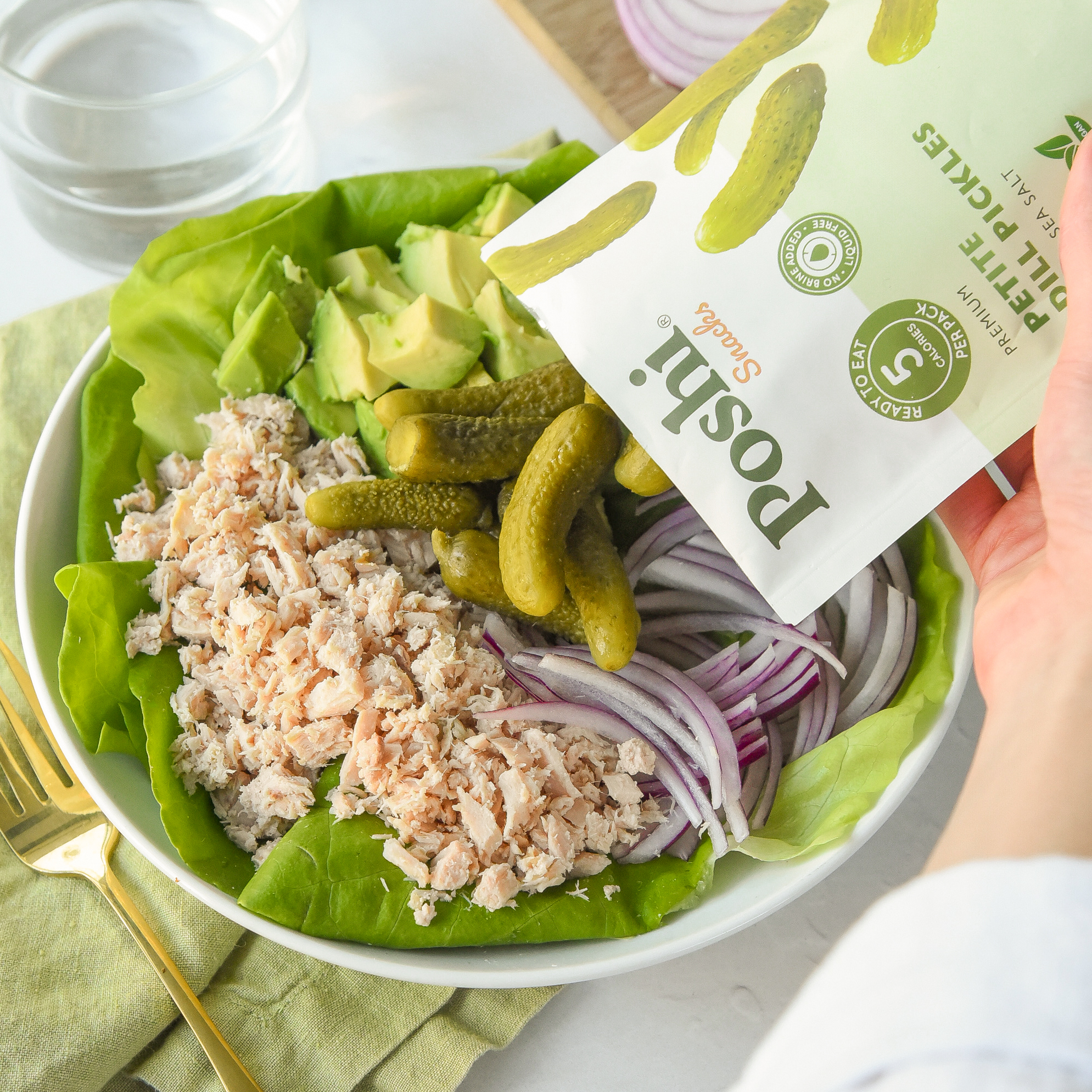 Petite Dill Pickles - 10 Snack Packs (2 OZ/Pouch)