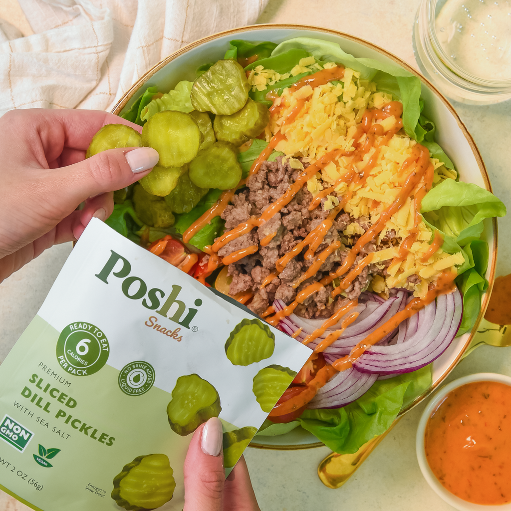 Sliced Dill Pickles - 10 Snack Packs (2 OZ/Pouch)