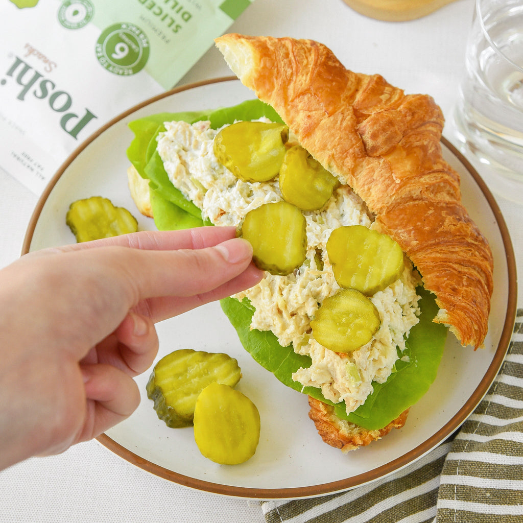 Sliced Dill Pickles - 10 Snack Packs (2 OZ/Pouch)